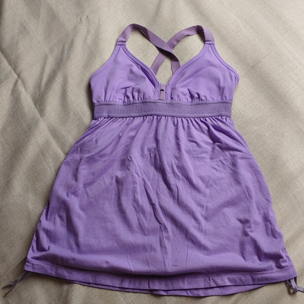Lululemon lavender tank size XS